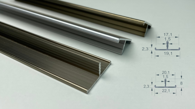 Алюмінієвий торцювальний профіль Т-образний