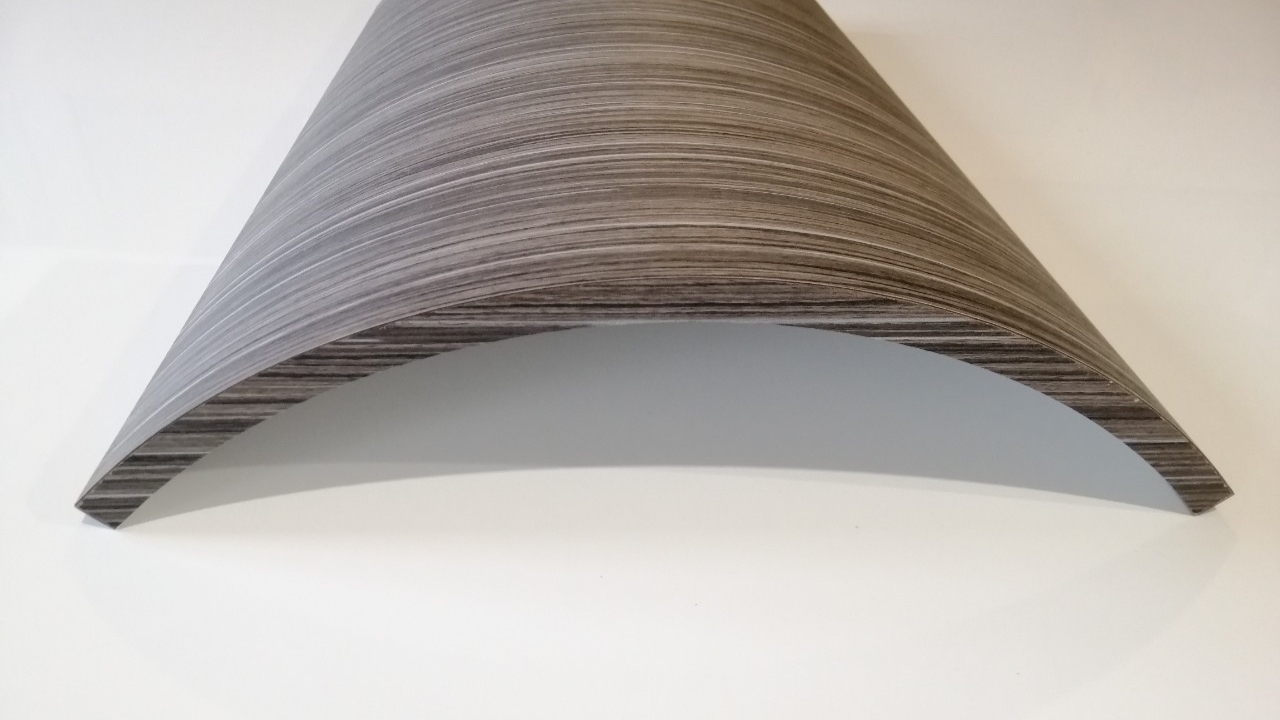 Радіусні фасади HPL